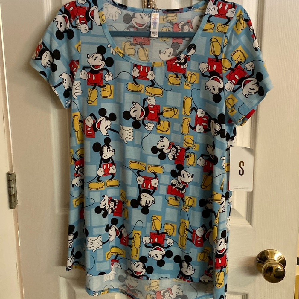 Brand New Lularoe T size small featuring Classic Mickey Mouse